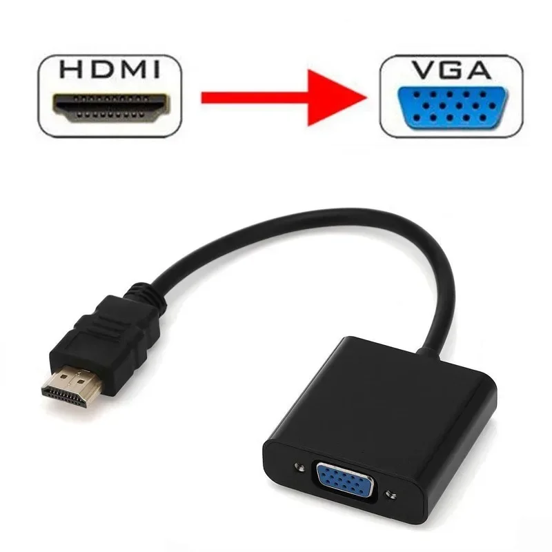 Xbox Laptop Accessories - Adaptador hdmi-compatível com vga, conversor digital