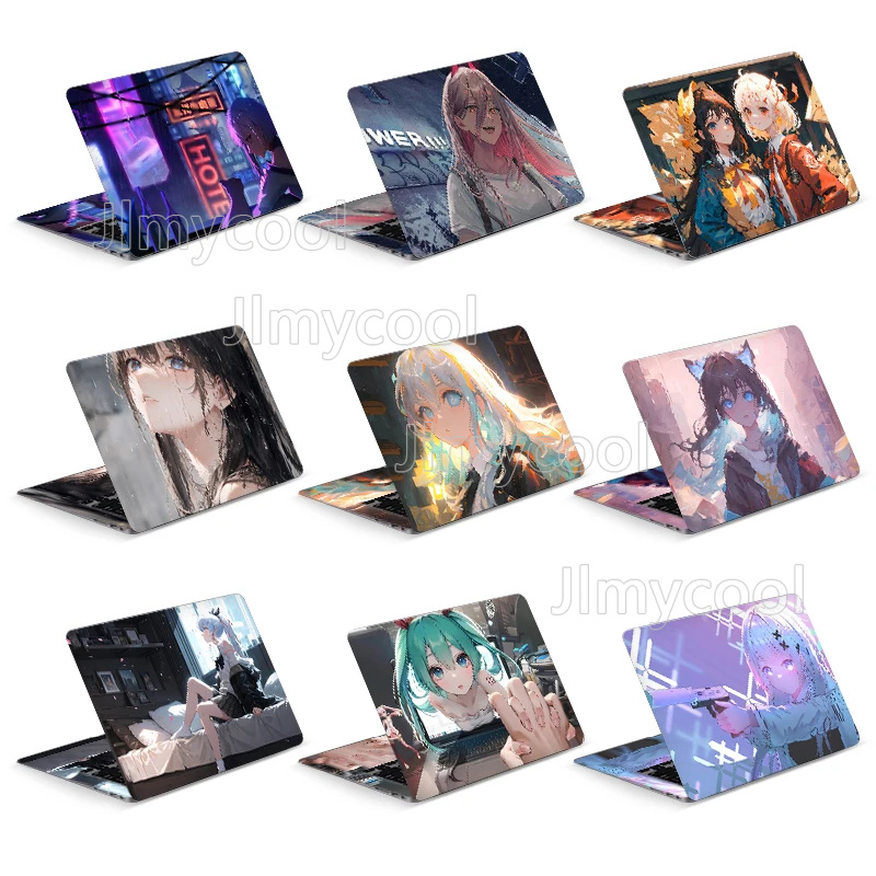 Laptop Accessories Protector - Diy anime capa portátil adesivos vinly