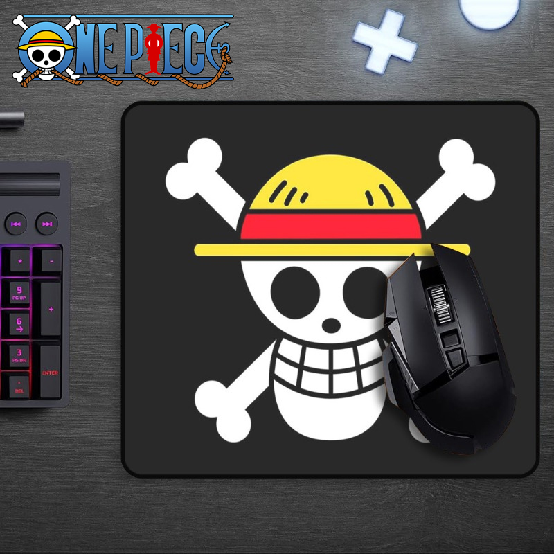 Laptop Accessories Gifts - Mouse pad de caveira luffy, peça