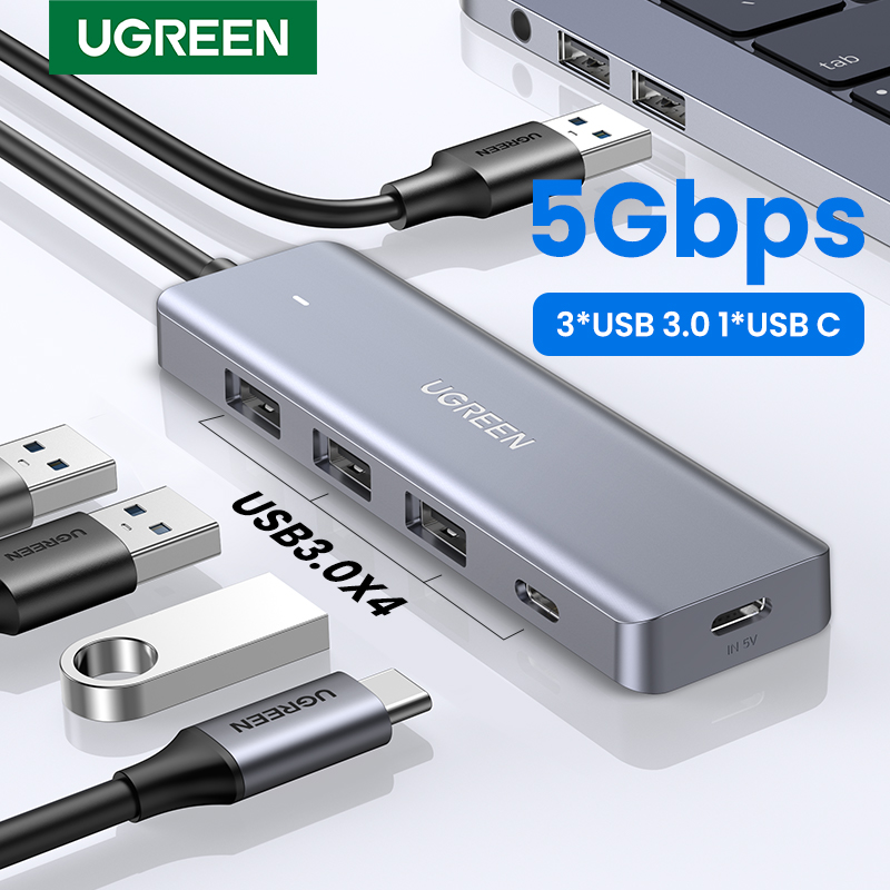 Xbox Laptop Accessories - Ugreen usb hub 4 portas USB-A