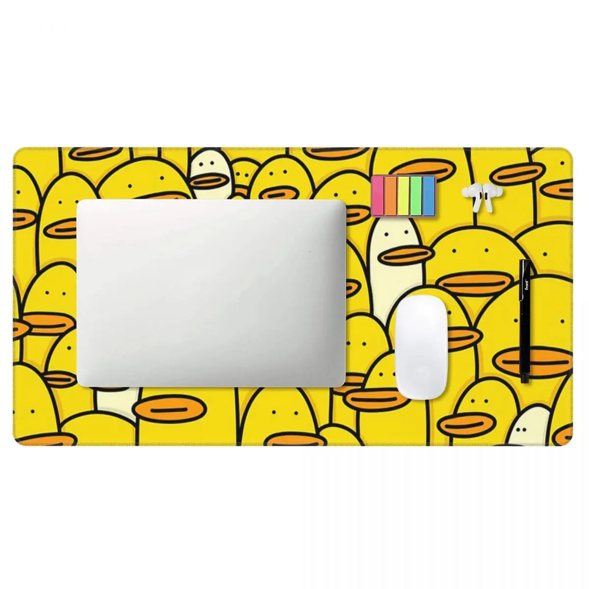 Grande Mouse Pad com Padrão de - Yellow Laptop Accessories avaliação e preço