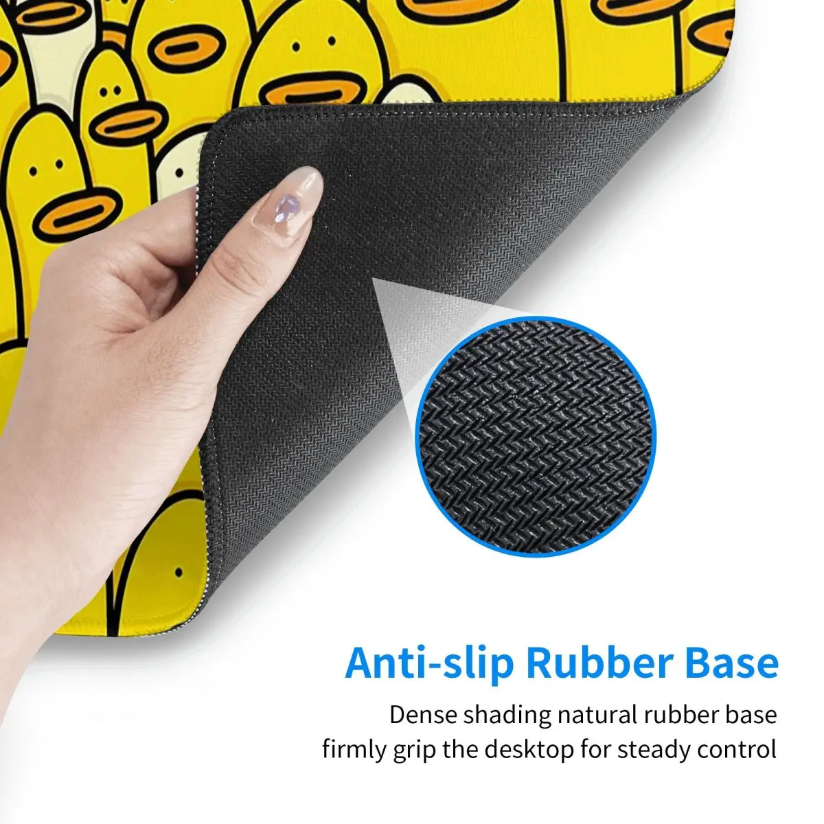 Grande Mouse Pad com Padrão de - Yellow Laptop Accessories avaliação e preço