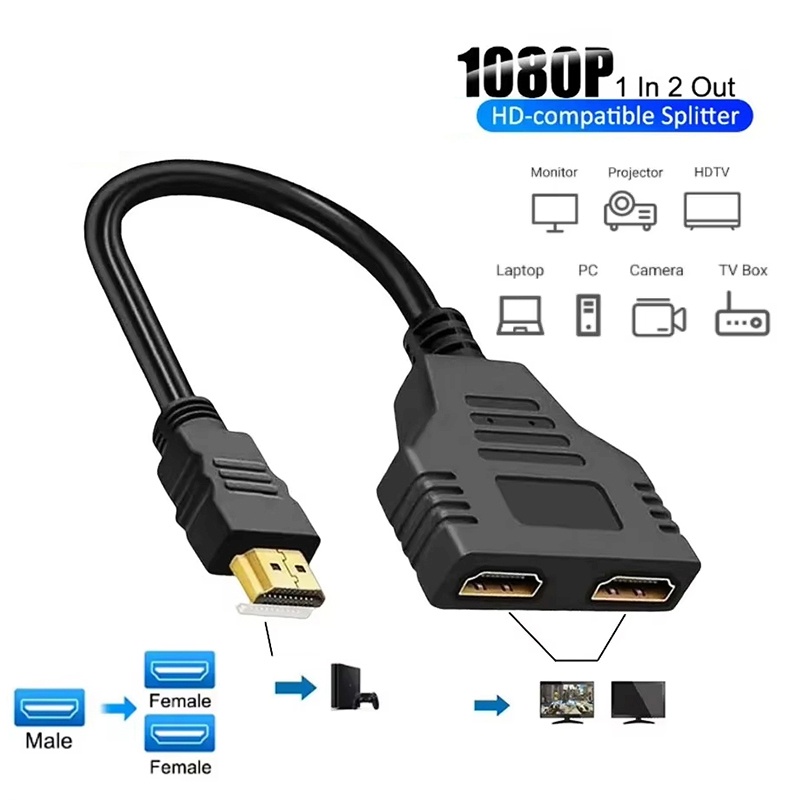 Cabo divisor compatível com HD - Xbox Laptop Accessories avaliação e preço