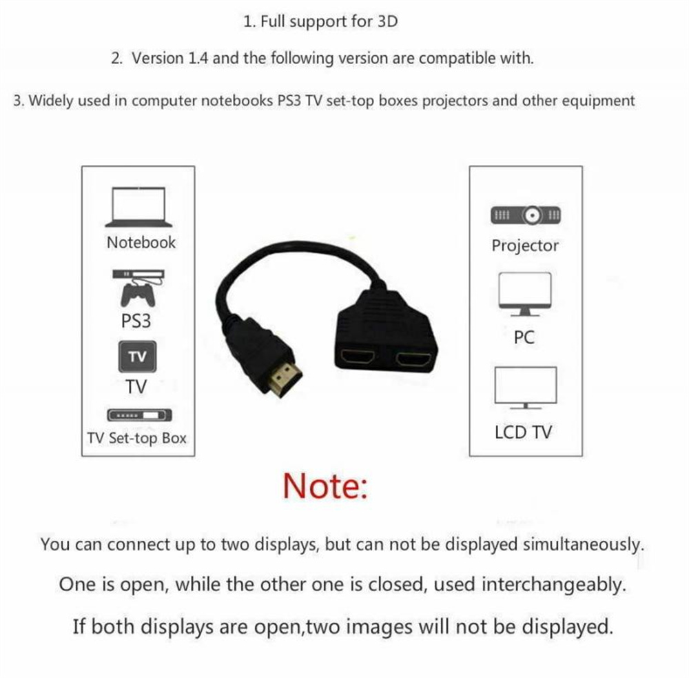 Cabo divisor compatível com HD - Xbox Laptop Accessories avaliação e preço