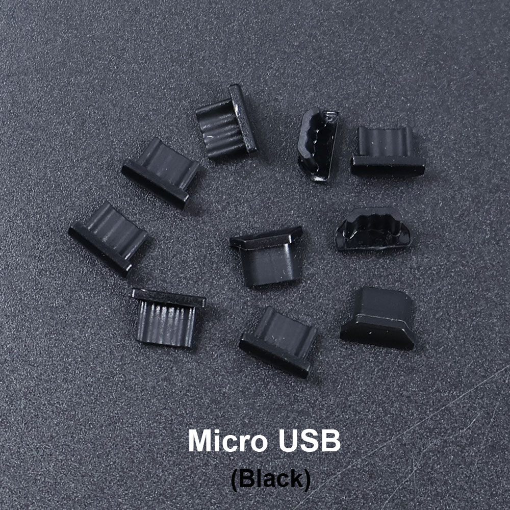 JCD 10pcs Silicone Tipo-C Micr - Laptop Accessories Protector avaliação e preço