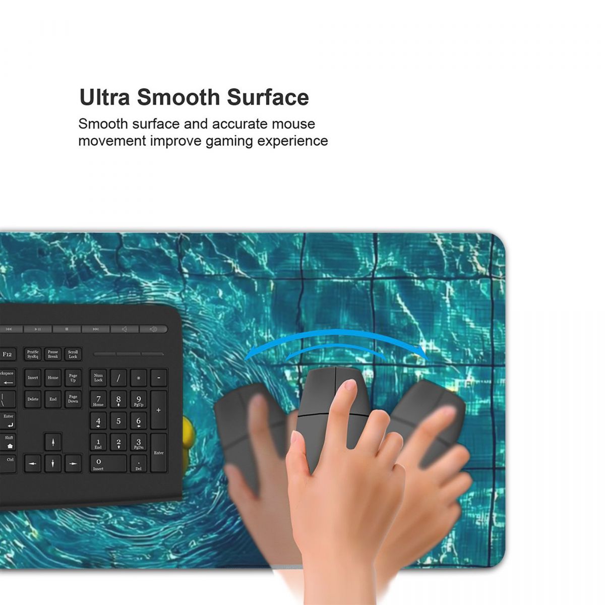 Tapete grande para teclado e m - Yellow Laptop Accessories avaliação e preço