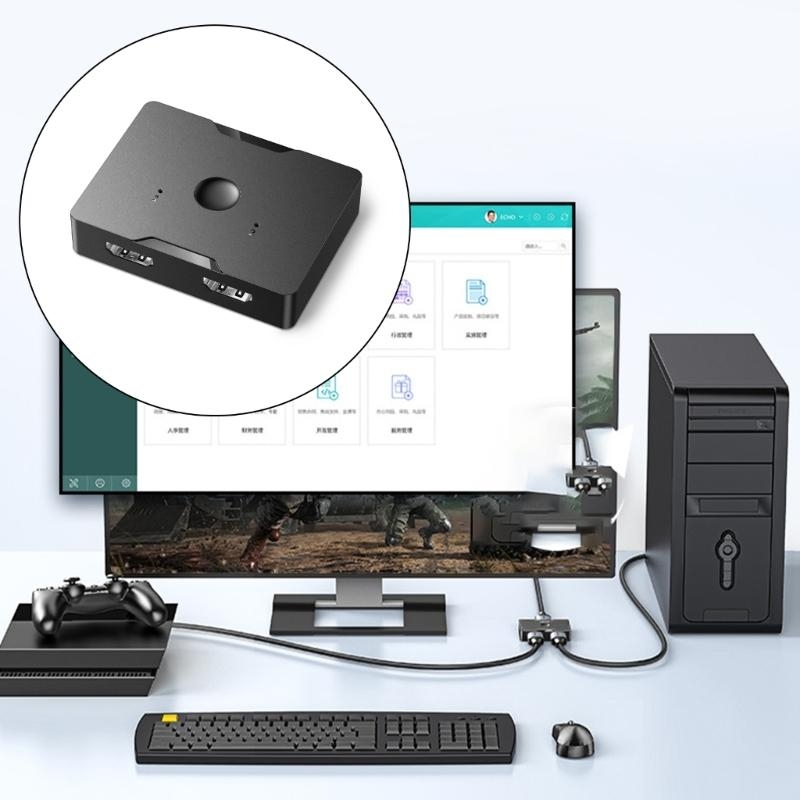 Switch KVM Bidirecional MZX 4K - Xbox Laptop Accessories avaliação e preço