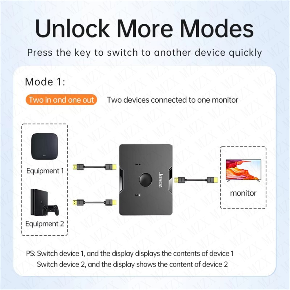 Switch KVM Bidirecional MZX 4K - Xbox Laptop Accessories avaliação e preço