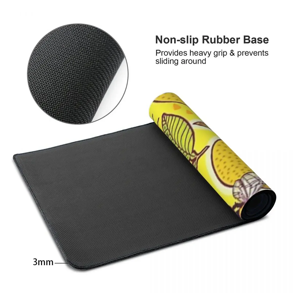 Amarelo limão e abelha jardim  - Yellow Laptop Accessories avaliação e preço