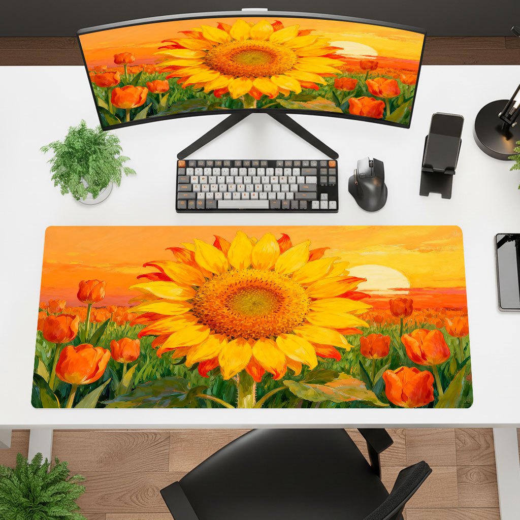 Mouse Pad Amarelo Girassol, Ta - Yellow Laptop Accessories avaliação e preço