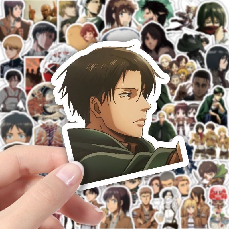 60 Adesivos de Anime Attack on - Laptop Accessory avaliação e preço