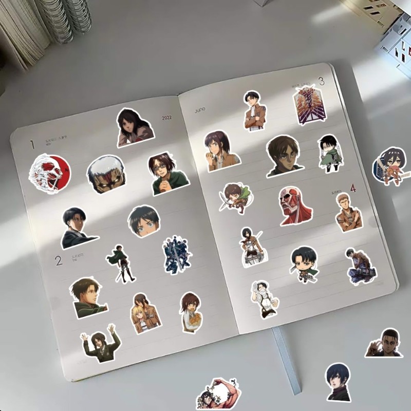 60 Adesivos de Anime Attack on - Laptop Accessory avaliação e preço