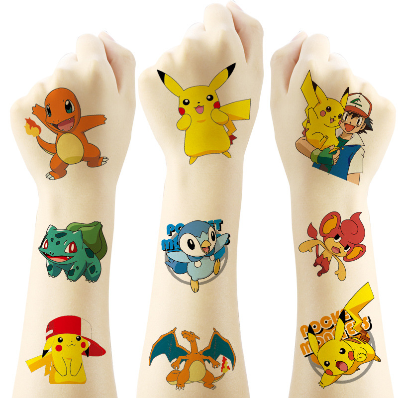 5*5cm 20 pçs pokemon pikachu t - Laptop Accessories Cute avaliação e preço