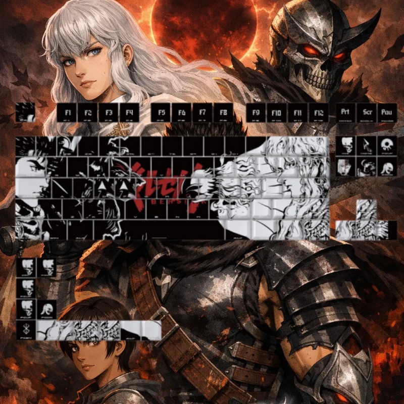 Teclas Temáticas BERSERK para  - Laptop Accessories Gifts avaliação e preço
