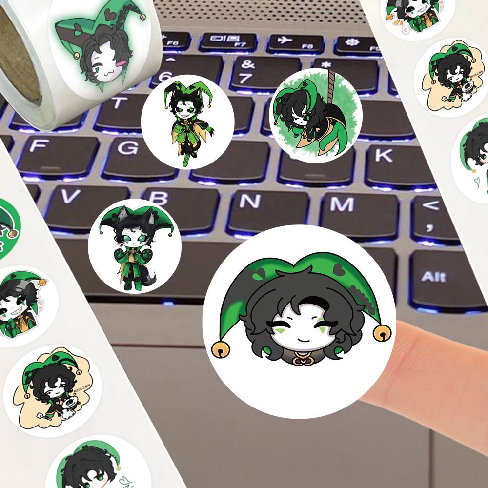 500 unidades/rolo Anime The Fr - Laptop Accessory avaliação e preço