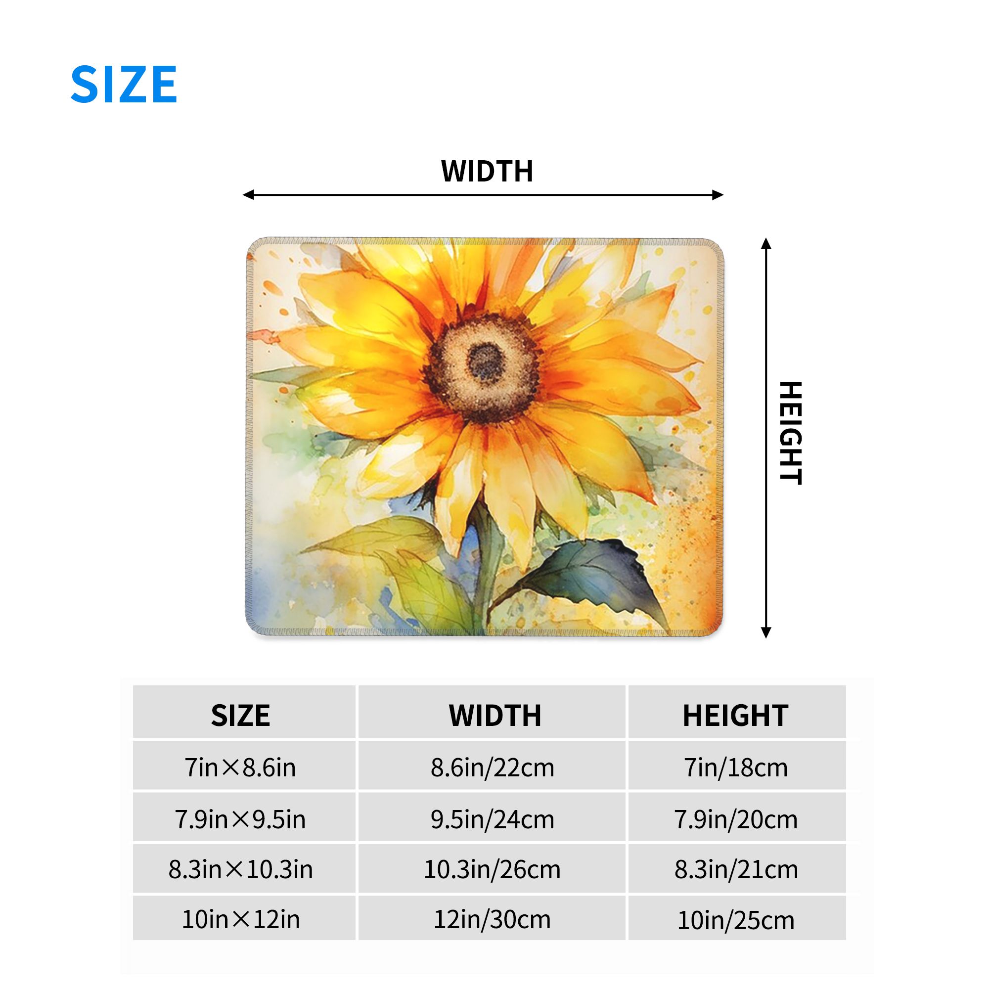 Mouse Pad Floral Vibrante Amar - Yellow Laptop Accessories avaliação e preço
