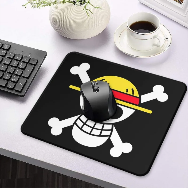 Mouse pad de caveira luffy, pe - Laptop Accessories Gifts avaliação e preço